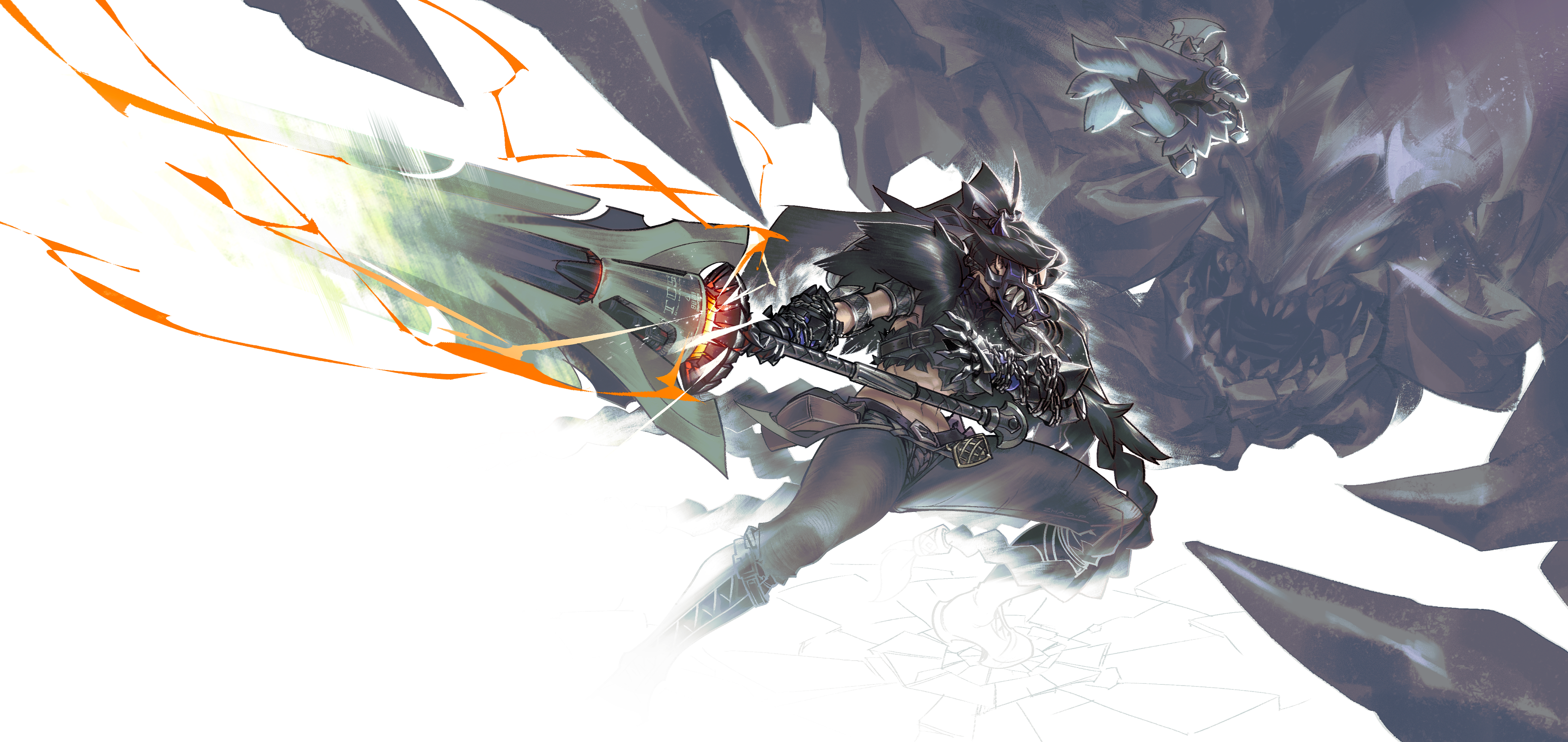 Parry | Monster Hunter Wilds Fanart